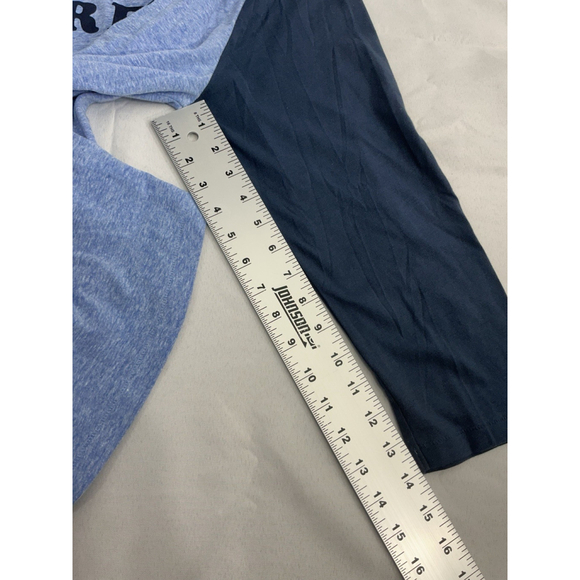 Adult Old Navy Pullover T Shirt Large 3/4 Sleeve Multicolor Graphic - Picture 8 of 9